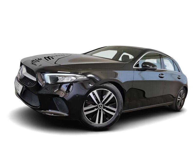 Schwarz Gebraucht 2022 Mercedes A220 Progressive Limousine | 41.589 € - Bild 1/4