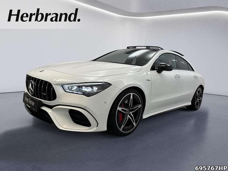 Unilack polarweiß Gebraucht 2025 Mercedes CLA45 AMG AMG Coupé | 60.990 € (Guter Preis) - Bild 1/4