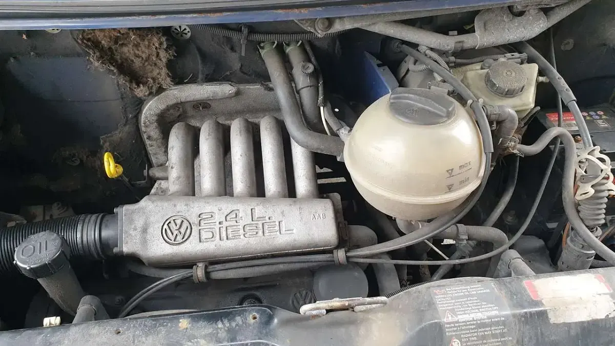 Gebraucht VW T4 77 PS (56 kW) 1996 Blau Van