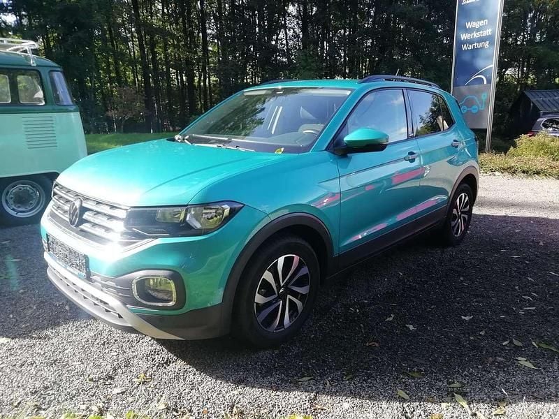 Gebraucht VW T-Cross Active 110 PS (80 kW) 2021 Makenatürkis metallic SUV