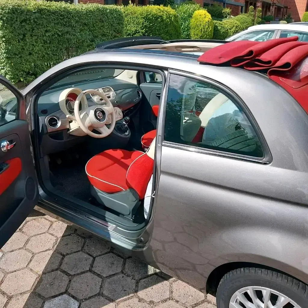 Gebraucht Fiat 500C 69 PS (50 kW) 2013 Grau Cabrio