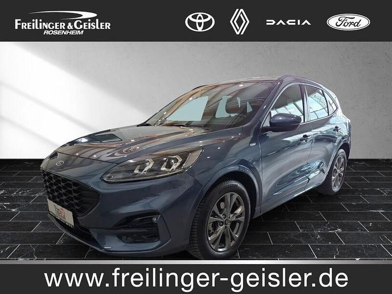 Chromablau (metallic) Gebraucht 2022 Ford Kuga ST-Line SUV | 23.990 € (Fairer Preis) - Bild 1/4