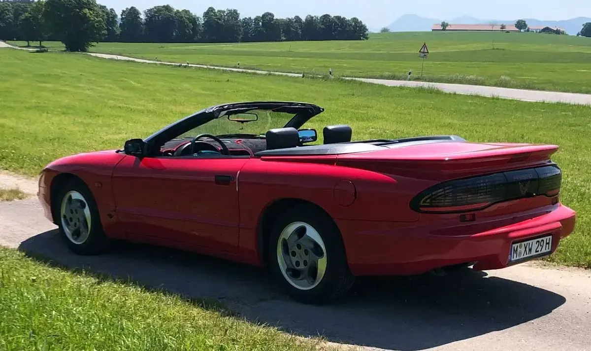 Gebraucht Pontiac Firebird 148 PS (108 kW) 1995 Rot Cabrio