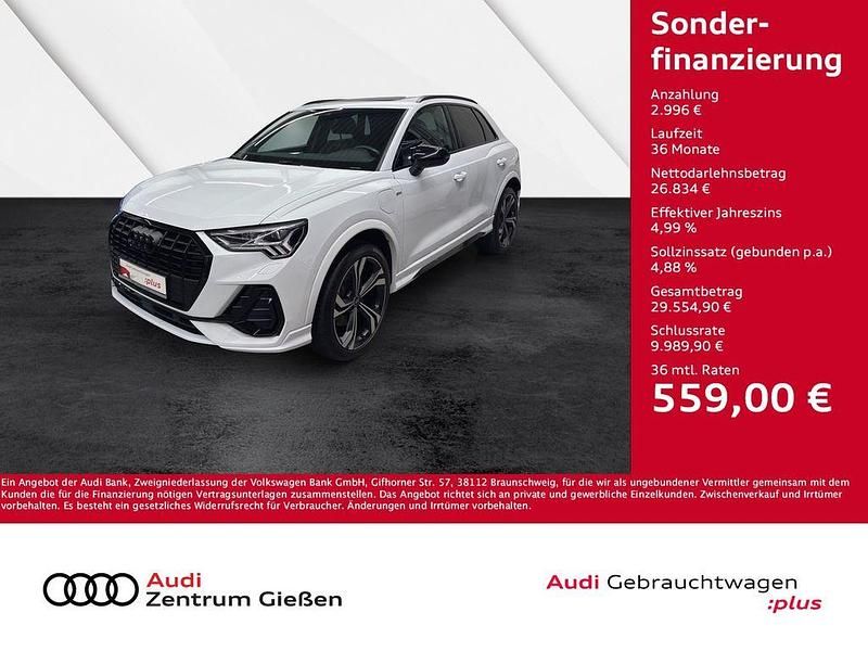 Gletscherweiß metallic Gebraucht 2022 Audi Q3 Ambiente SUV | 29.830 € (Teuer) - Bild 1/4