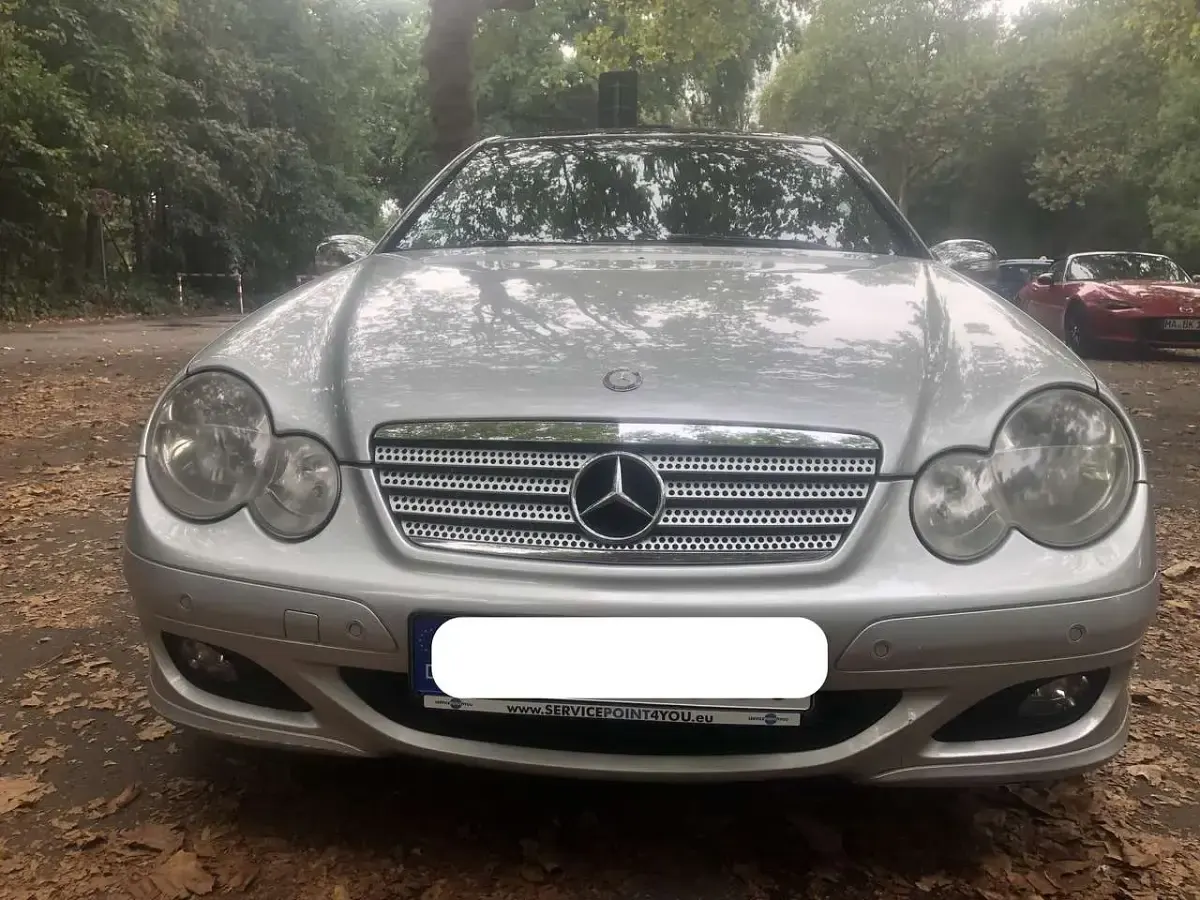 Gebraucht Mercedes C200 122 PS (89 kW) 2004 Silber Coupé