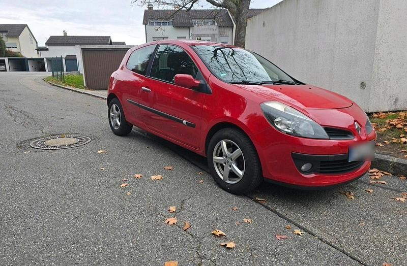 Gebraucht Renault Clio III 101 PS (74 kW) 2008 Rot Kleinwagen