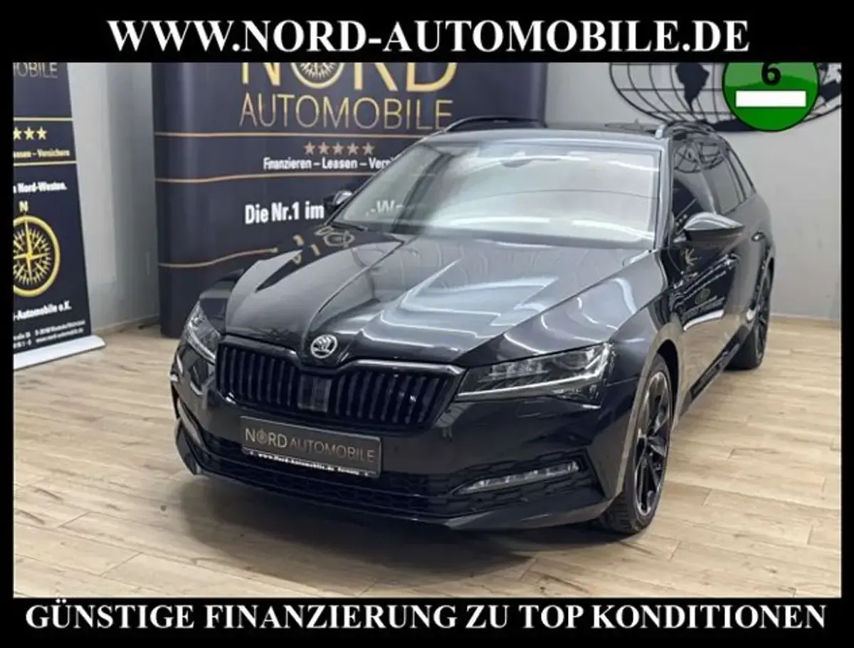 Gebraucht Skoda Superb SportLine 190 PS (139 kW) 2023 Schwarzmagic perlef (metallic) Kombi