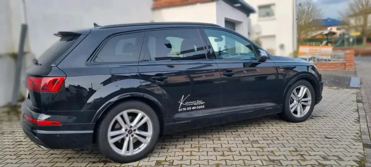 Gebraucht Audi SQ7 435 PS (319 kW) 2018 Schwarz SUV