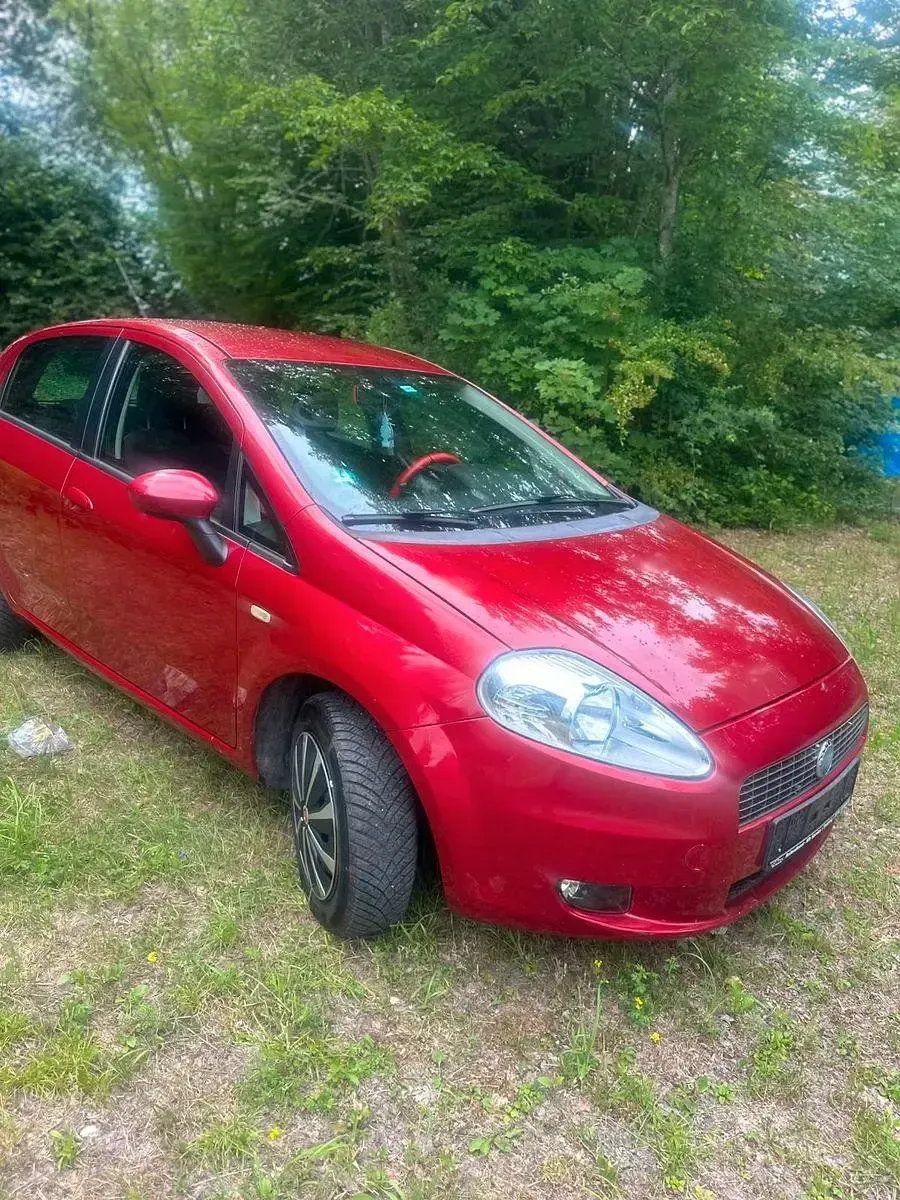Gebraucht Fiat Grande Punto 77 PS (56 kW) 2007 Rot Kleinwagen