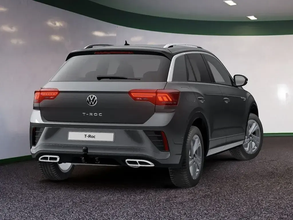 Gebraucht VW T-Roc R-line 150 PS (110 kW) 2023 Grau / indiumgrau SUV