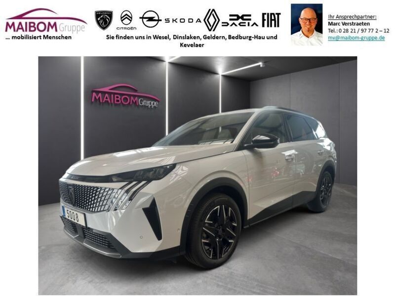 Okenit weiß metallic Gebraucht 2024 Peugeot 5008 Allure Van / Kleinbus | 42.980 € (Fairer Preis) - Bild 1/4