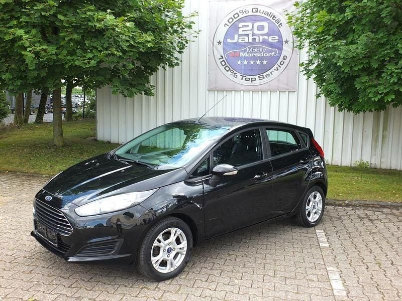 Schwarz Gebraucht 2014 Ford Fiesta Cool & Sound Edition Kleinwagen | 6.998 € (Fairer Preis) - Bild 1/4