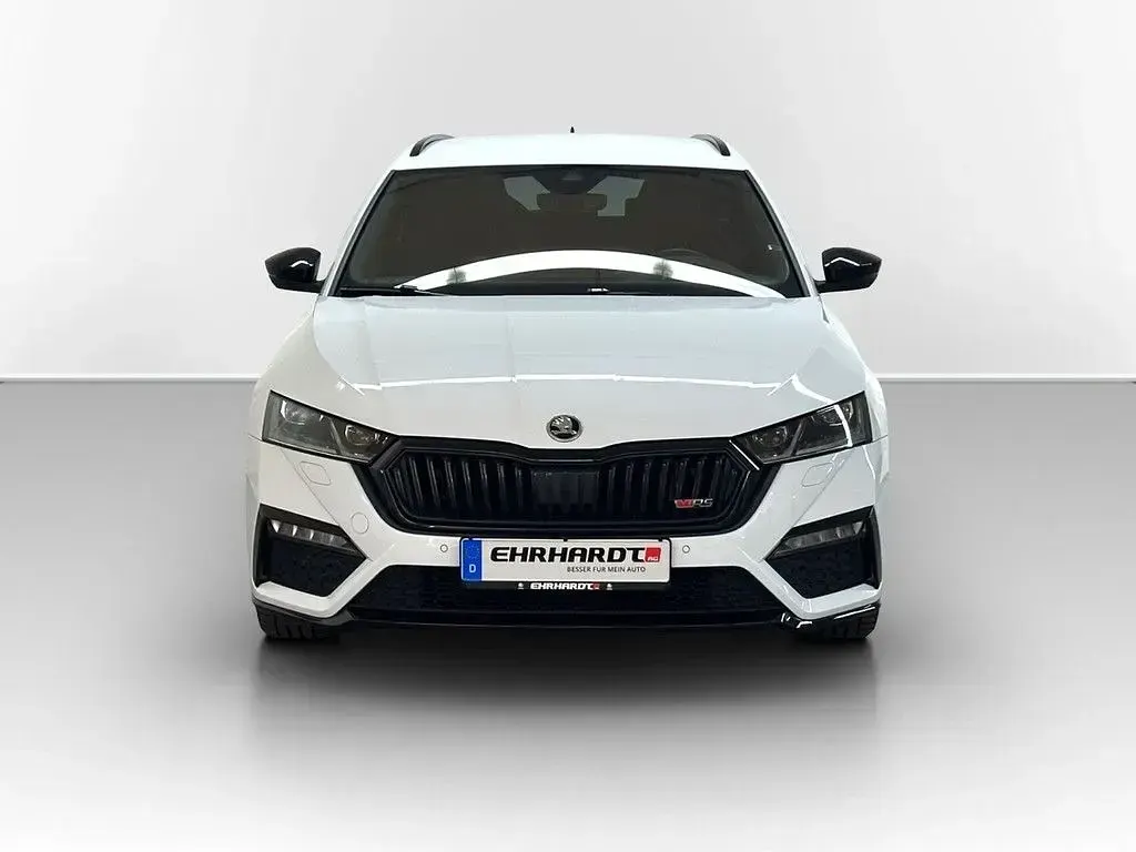 Gebraucht Skoda Octavia RS 200 PS (147 kW) 2022 Moonweiss metallic Kombi