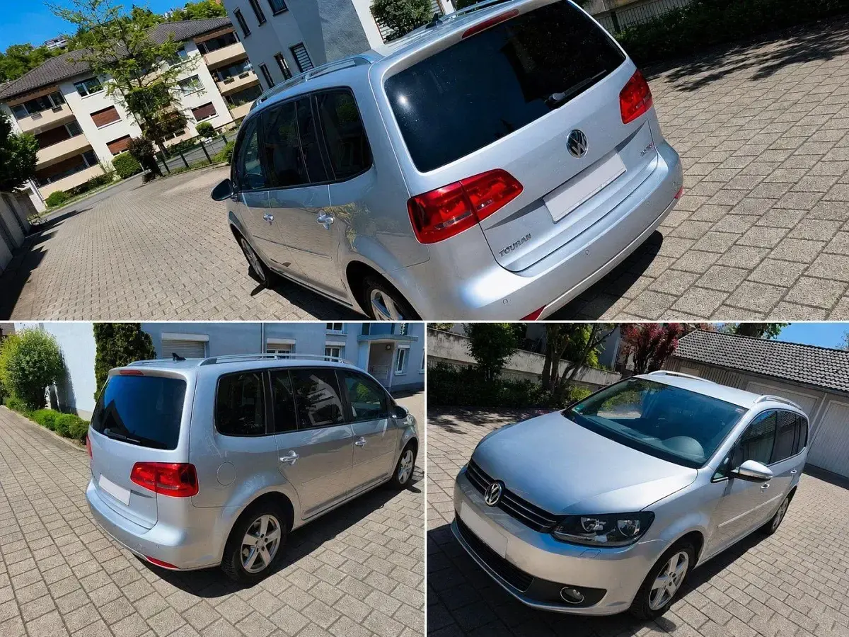 Gebraucht VW Touran Highline 177 PS (130 kW) 2015 Silber Van / Kleinbus