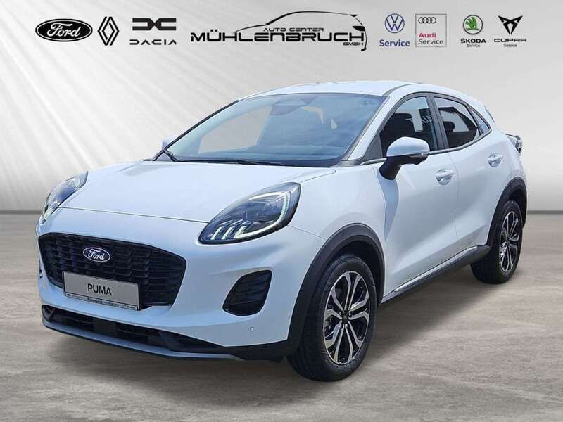 Frozen white Neu 2024 Ford Puma Titanium SUV | 29.897 € (Fairer Preis) - Bild 1/3