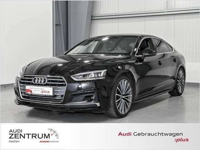 Schwarz Gebraucht 2018 Audi A5 Sportback Sport Limousine | 30.940 € (Teuer) - Bild 1/4