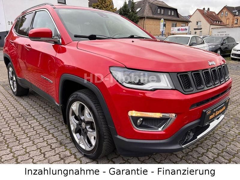 Gebraucht Jeep Compass Limited 170 PS (125 kW) 2018 Rot SUV