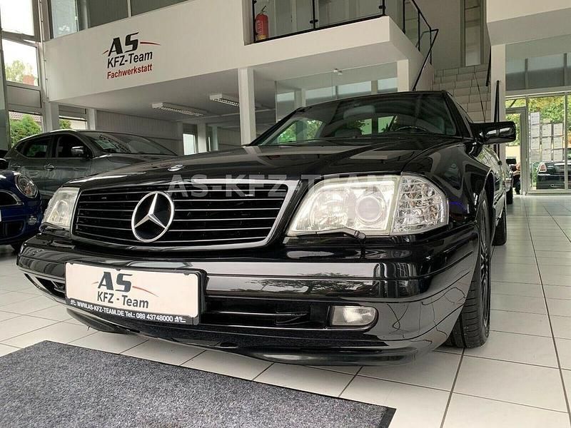 Gebraucht Mercedes SL500 389 PS (286 kW) 1992 Schwarz Cabrio
