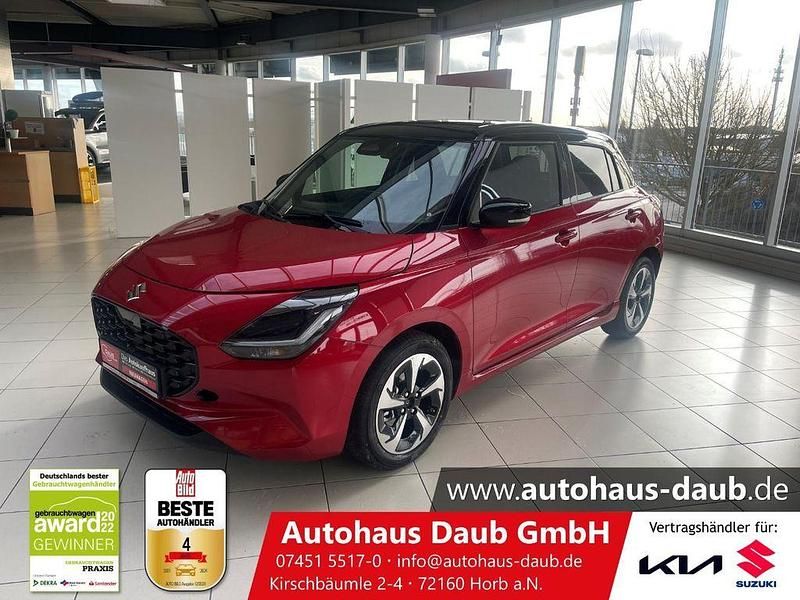 Neu Suzuki Swift Comfort+ 83 PS (61 kW) 2025 Burning red pearl metallic Kleinwagen