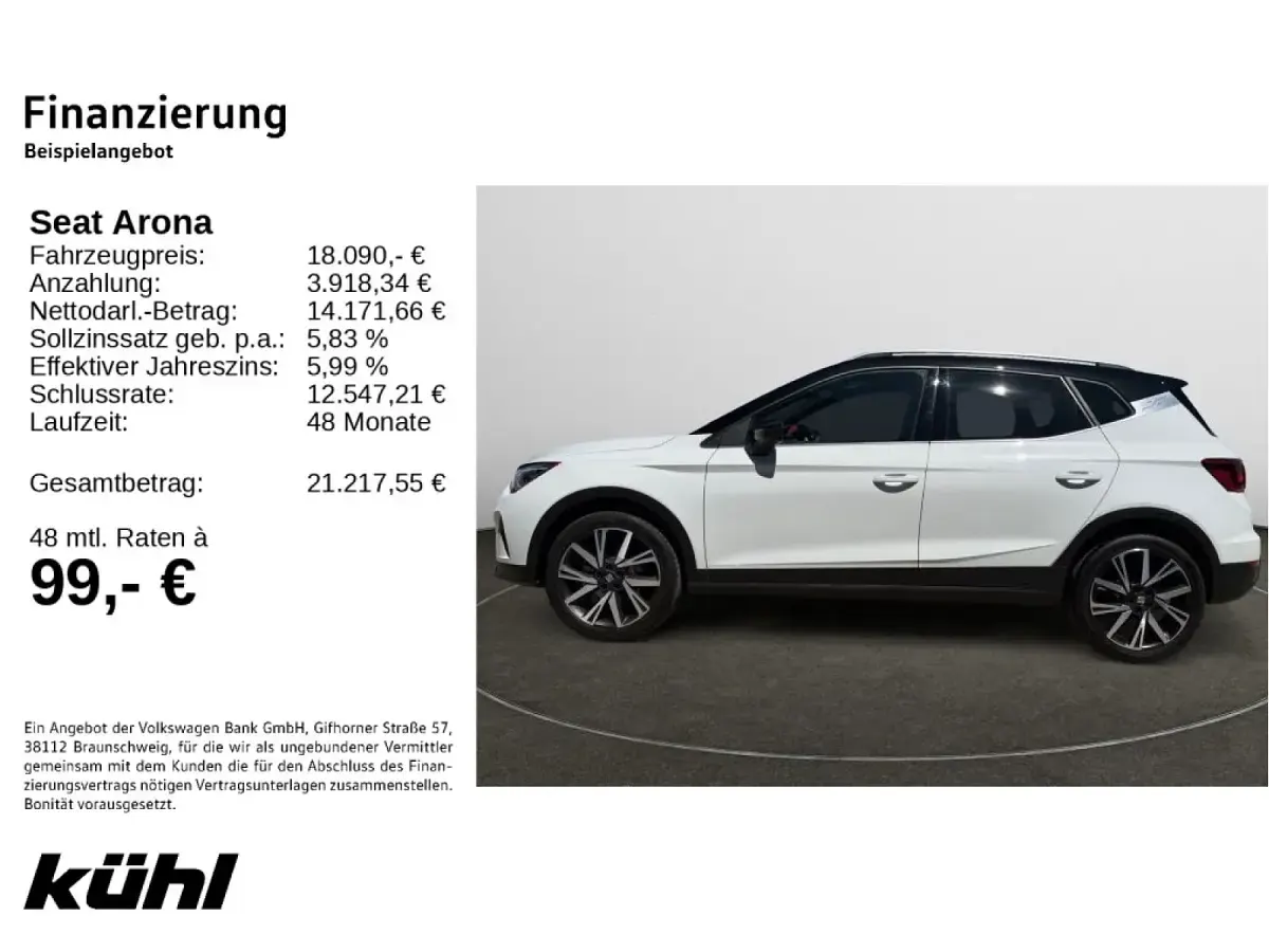Gebraucht Seat Arona FR 110 PS (80 kW) 2023 SUV