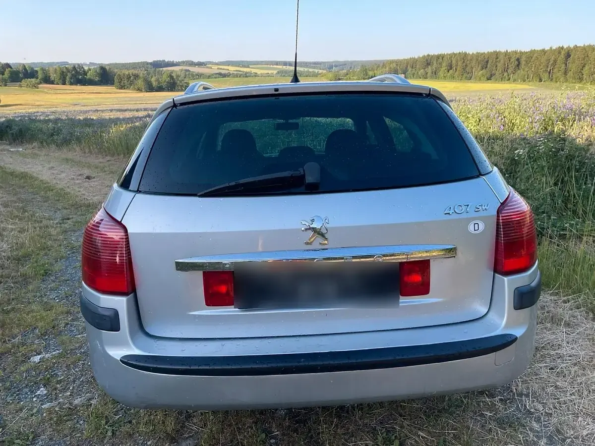 Gebraucht Peugeot 407 109 PS (80 kW) 2007 Silber Kombi