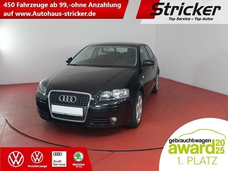 Schwarz Gebraucht 2006 Audi A3 Ambition Limousine | 2.949 € (Superpreis) - Bild 1/4
