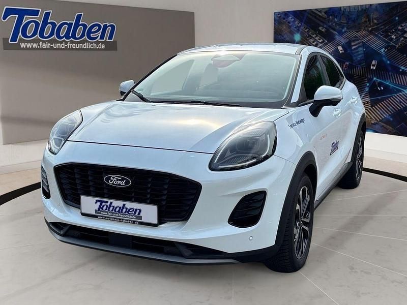 Frozen white uni Gebraucht 2025 Ford Puma Gen-E Titanium SUV | 23.800 € (Fairer Preis) - Bild 1/4