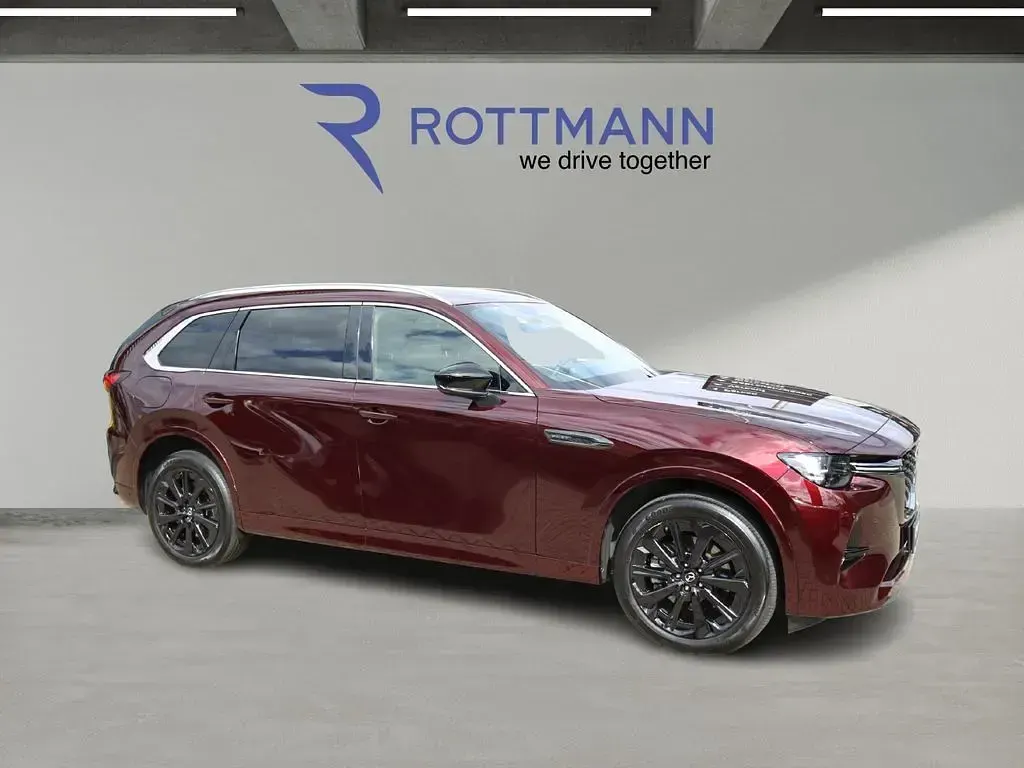 Second-hand Mazda CX-80 Homura-Line 192 CP (141 kW) 2024 Roșu SUV