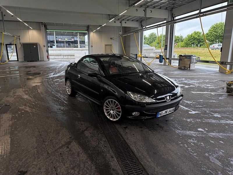 Schwarz Gebraucht 2002 Peugeot 206 CC Cabrio | 499 € (Superpreis) - Bild 1/4