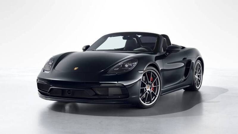 Tiefschwarzmetallic Gebraucht 2022 Porsche 718 Boxster GTS | 91.900 € (Fairer Preis) - Bild 1/4
