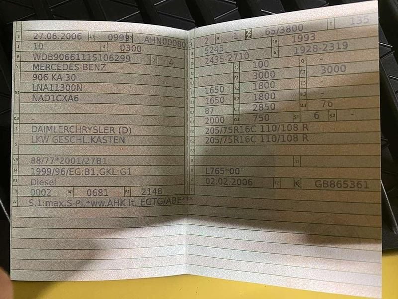 Gebraucht 2006 Mercedes Sprinter Van | 5.500 € (Guter Preis) - Bild 1/4