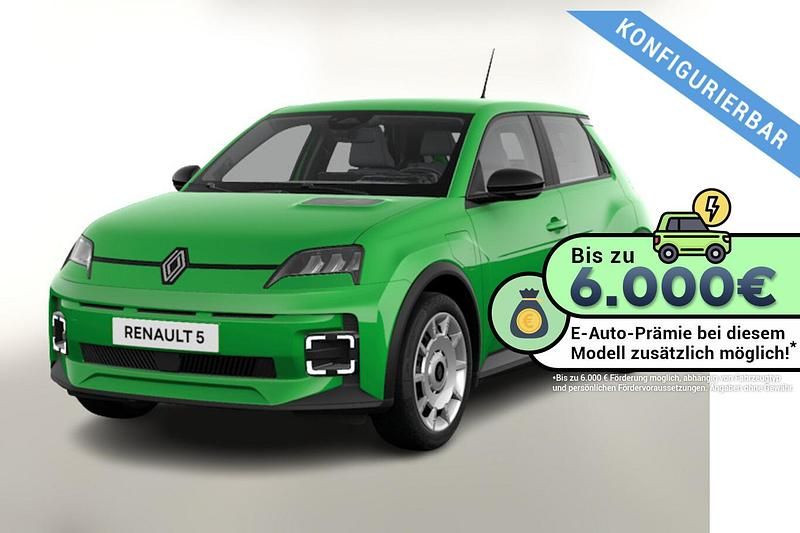 Nowe Renault R5 Evolution 110 kW (150 KM) 2026 Zielony Hatchback