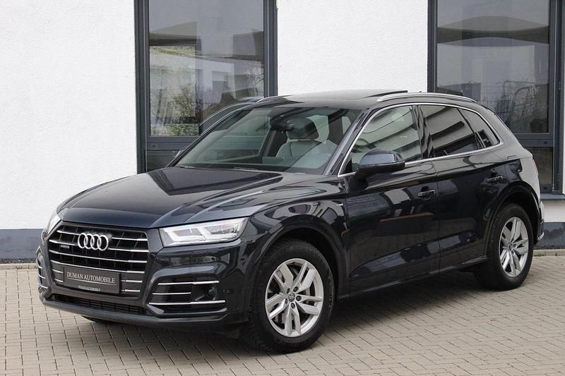 Blau Gebraucht 2020 Audi Q5 S-Line SUV | 30.900 € (Guter Preis) - Bild 1/4