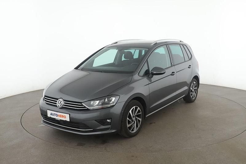 Grau Gebraucht 2017 VW Golf Sportsvan Sound Van / Kleinbus | 17.790 € (Fairer Preis) - Bild 1/3