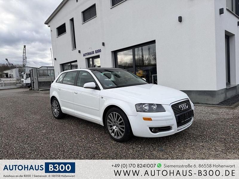 Gebraucht Audi A3 S-Line 200 PS (147 kW) 2008 Weiß Kleinwagen