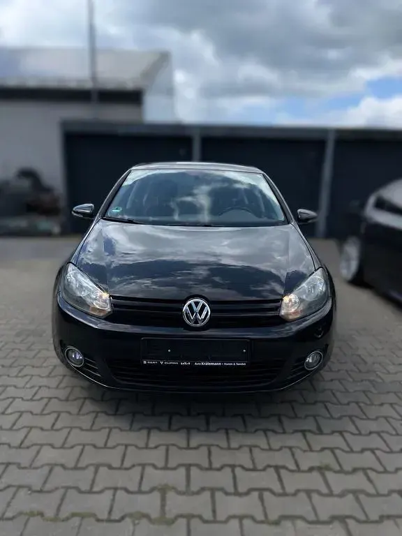 Gebraucht VW Golf VI 80 PS (58 kW) 2009 Schwarz Kleinwagen