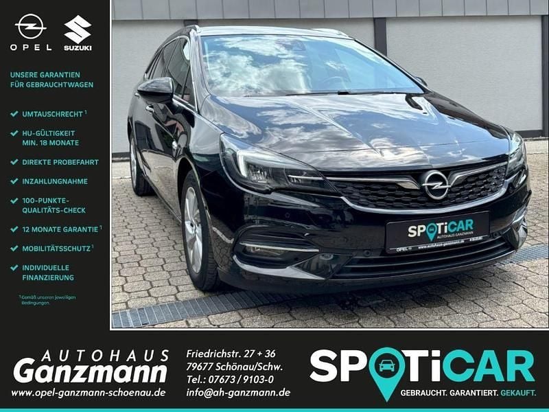 Gebraucht Opel Astra Elegance 131 PS (96 kW) 2022 Schwarz Kombi