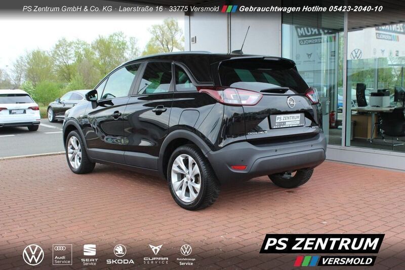 Gebraucht Opel Crossland X Edition 110 PS (80 kW) 2017 Schwarz SUV