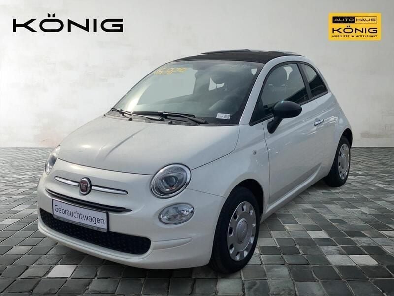 Weiß Gebraucht 2023 Fiat 500C Basis Cabrio | 16.990 € (Fairer Preis) - Bild 1/4