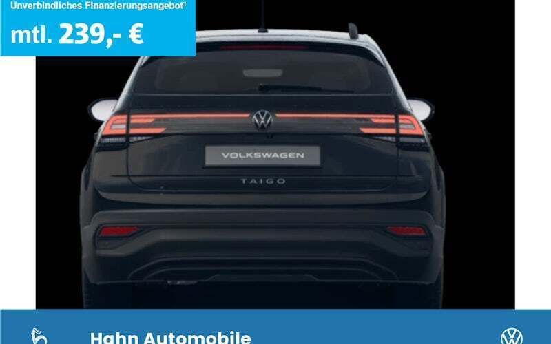 Schwarz Gebraucht 2025 VW Taigo Goal SUV | 30.490 € - Bild 1/4