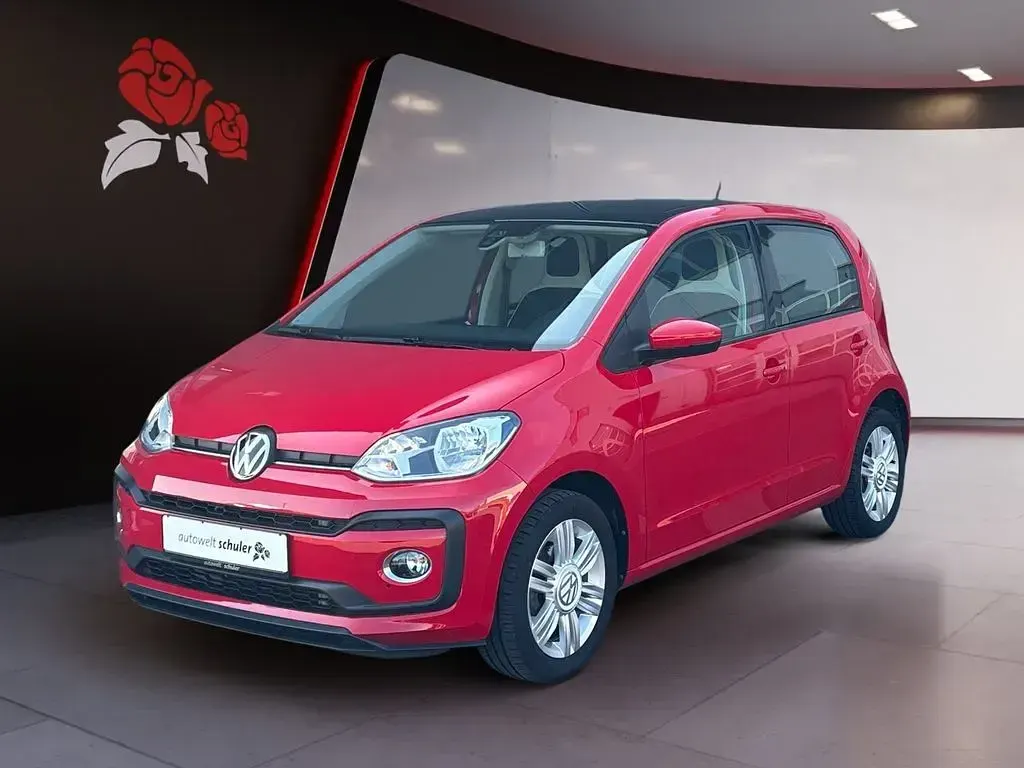 Gebraucht VW up! high up! 90 PS (66 kW) 2017 Rot Kleinwagen