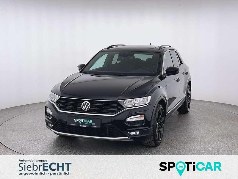 Schwarz Gebraucht 2022 VW T-Roc Sportline SUV | 25.470 € (Fairer Preis) - Bild 1/4