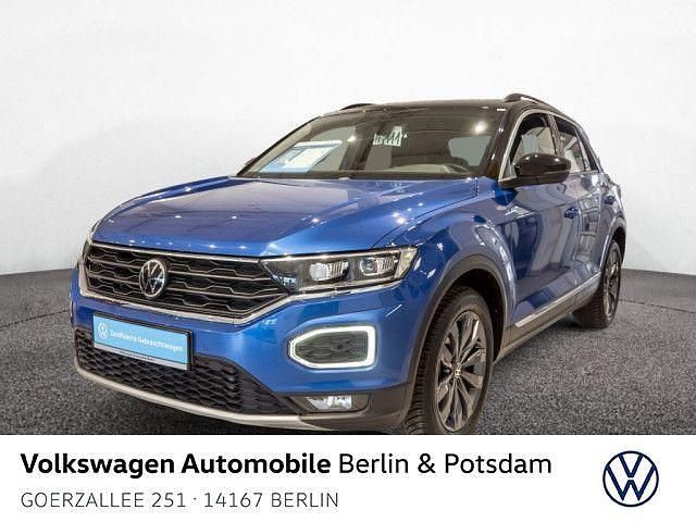 Gebraucht VW T-Roc Sportline 190 PS (139 kW) 2021 Ravennablau metallic/schwarz SUV