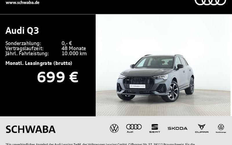 Grau Neu 2025 Audi Q3 S-Line SUV | 54.990 € (Teuer) - Bild 1/4