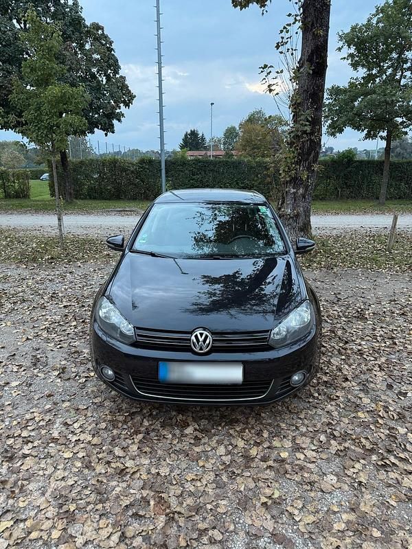 Gebraucht VW Golf VI Style 86 PS (63 kW) 2011 Schwarz Kleinwagen