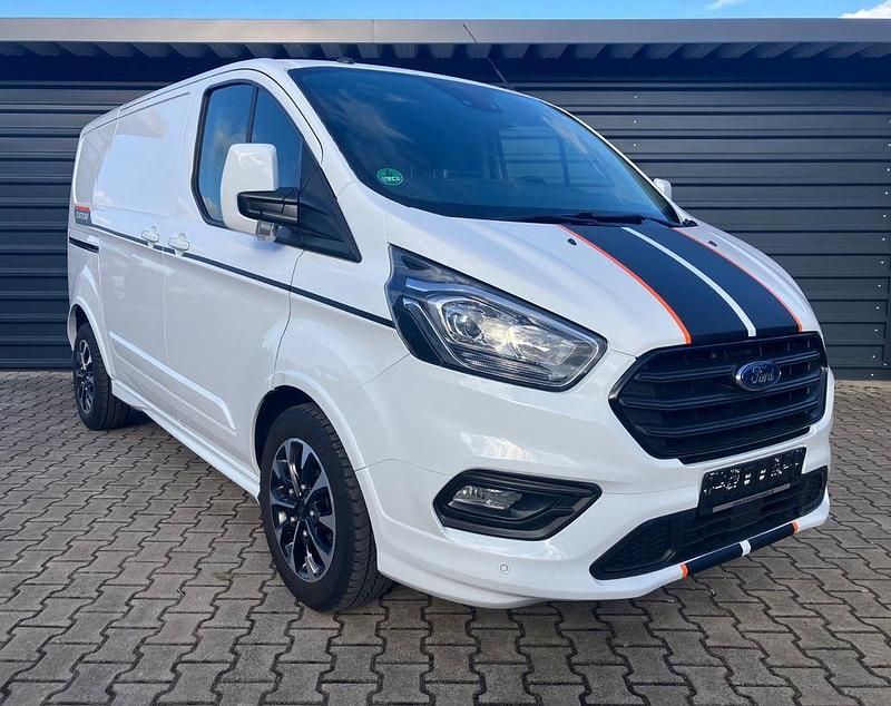 Gebraucht Ford Transit Custom Sport 170 PS (125 kW) 2019 Weiß Van / Kleinbus