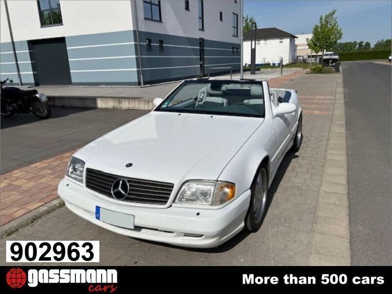 Weiß Gebraucht 2000 Mercedes SL500 AMG Cabrio | 31.900 € (Teuer) - Bild 1/4