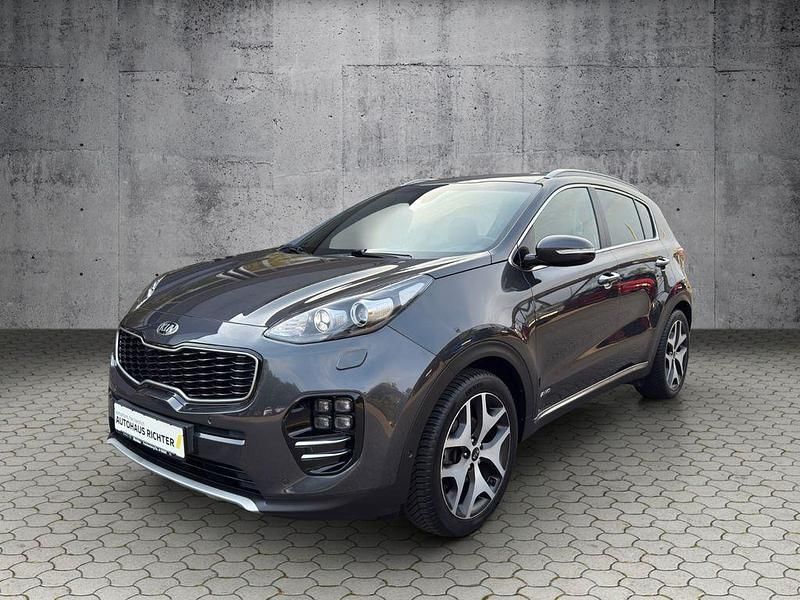 Grau Gebraucht 2018 Kia Sportage GT-Line SUV | 19.990 € (Guter Preis) - Bild 1/4