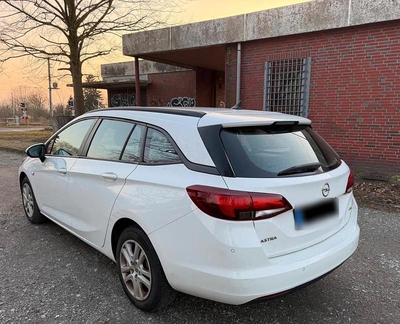 Gebraucht Opel Astra 136 PS (100 kW) 2017 Weiß Kombi