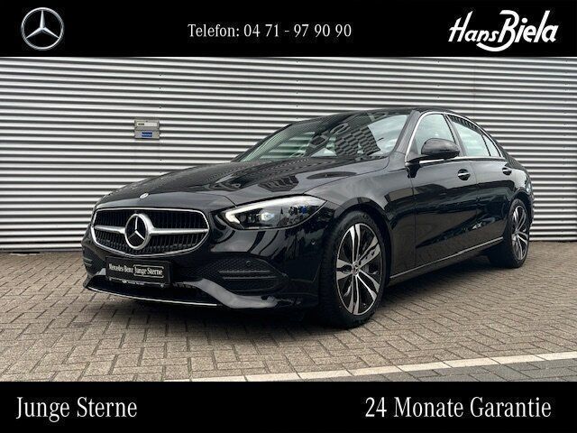 Lack obsidianschwarz Gebraucht 2024 Mercedes C300 Avantgarde Limousine | 48.950 € (Fairer Preis) - Bild 1/4